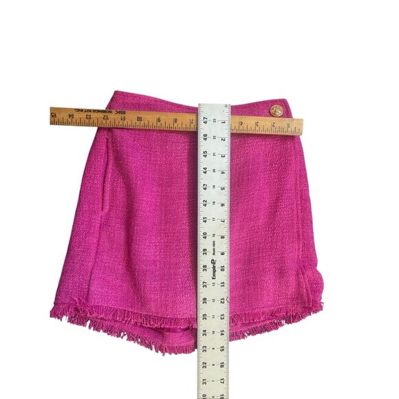 Hot Pink Sleeveless Blazer Vest & Skort Set – Central Park West New York – XS - Picture 4 of 15